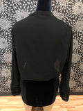 Black Chiffon Jacket