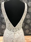 Fitted French Lace with Overskirt