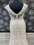 Cap Sleeve Lace Gown